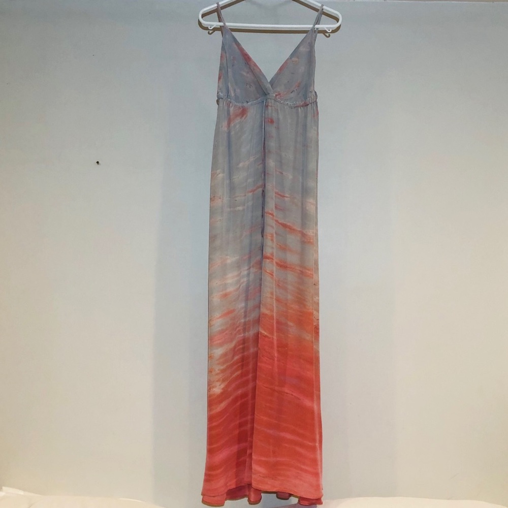 Silk Tie Dye Gypsy 05 Maxi Dress Medium